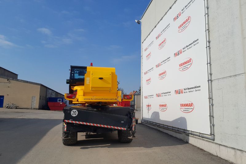 Teleskopstapler Dieci Pegasus 50.21 von hinten