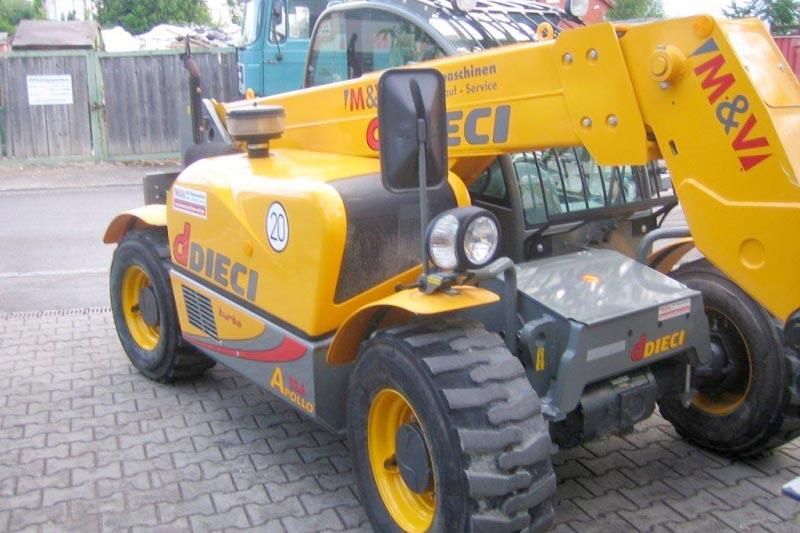 Die robuste Bauweise des Teleskopstapler Dieci Apollo 25.6 aus der Nähe